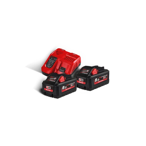 Milwaukee Accessoires Lot De Batterie M18™ HIGH OUTPUT Pack NRJ HNRG-802 1 Milwaukee Accessoires Lot De Batterie M18™ HIGH OUTPUT Pack NRJ HNRG-802