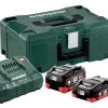 Metabo Accessoires Lot De Batterie Pack Batterie 1 X 18V LiHD 4.0Ah + 1 X 18V LiHD 5.5Ah + 1 X Chargeur ASC 30-36V 685136000