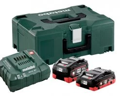 Metabo Accessoires Lot De Batterie Pack Batterie 1 X 18V LiHD 4.0Ah + 1 X 18V LiHD 5.5Ah + 1 X Chargeur ASC 30-36V 685136000