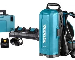 Makita Accessoires Lot De Batterie PDC01X1 Station De Batterie Dorsale 18 V Avec Kit De Démarrage