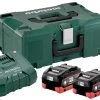 Metabo Accessoires Lot De Batterie Set De Batteries 2 X 18V LiHD 8.0Ah + 1 X Lader ASC Ultra 685131000