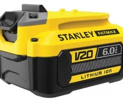 Stanley Lot De Batterie SFMCB206 V20 Batterie 18 Volt 6.0 Ah Li-ion