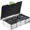 Festool Accessoires Chargeur De Batterie Systainer De Clés à Cliquets 1/4"-CE RA-Set 36 497881