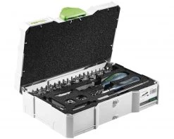Festool Accessoires Chargeur De Batterie Systainer De Clés à Cliquets 1/4"-CE RA-Set 36 497881