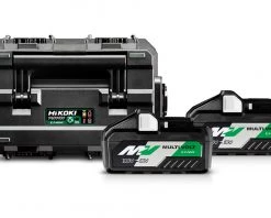 HIKOKI Accessoires Lot De Batterie UC18YTSLWB2 BoosterPack - 2 X BSL36B18 Batterie Multivolt 36V 4.0Ah/ 18V 8.0Ah Li-Ion + Multiload UC18YTSL